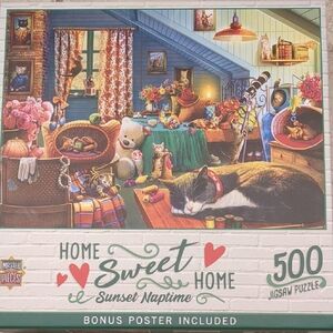 MasterPieces Home Sweet Home Cat Nap Jigsaw Puzzle